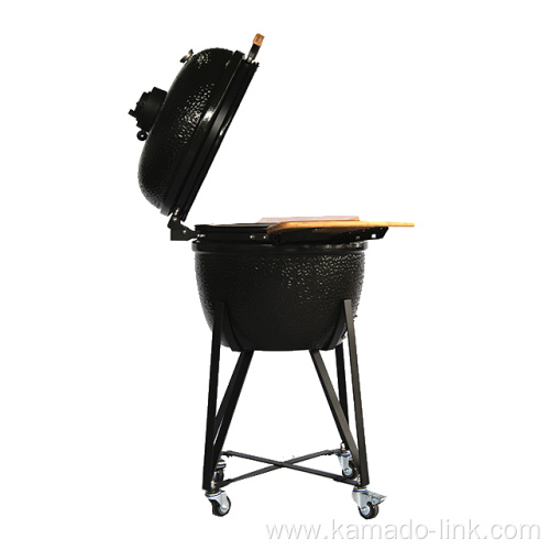 Family Use Ceramic Trolley Kamado Charcoal BBQ